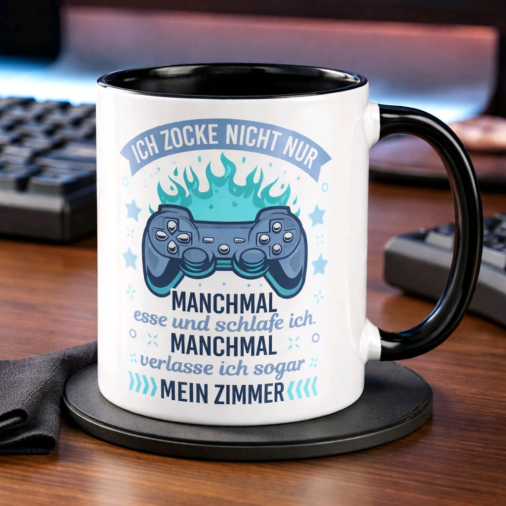 Tasse - „Ich zocke nicht nur...“