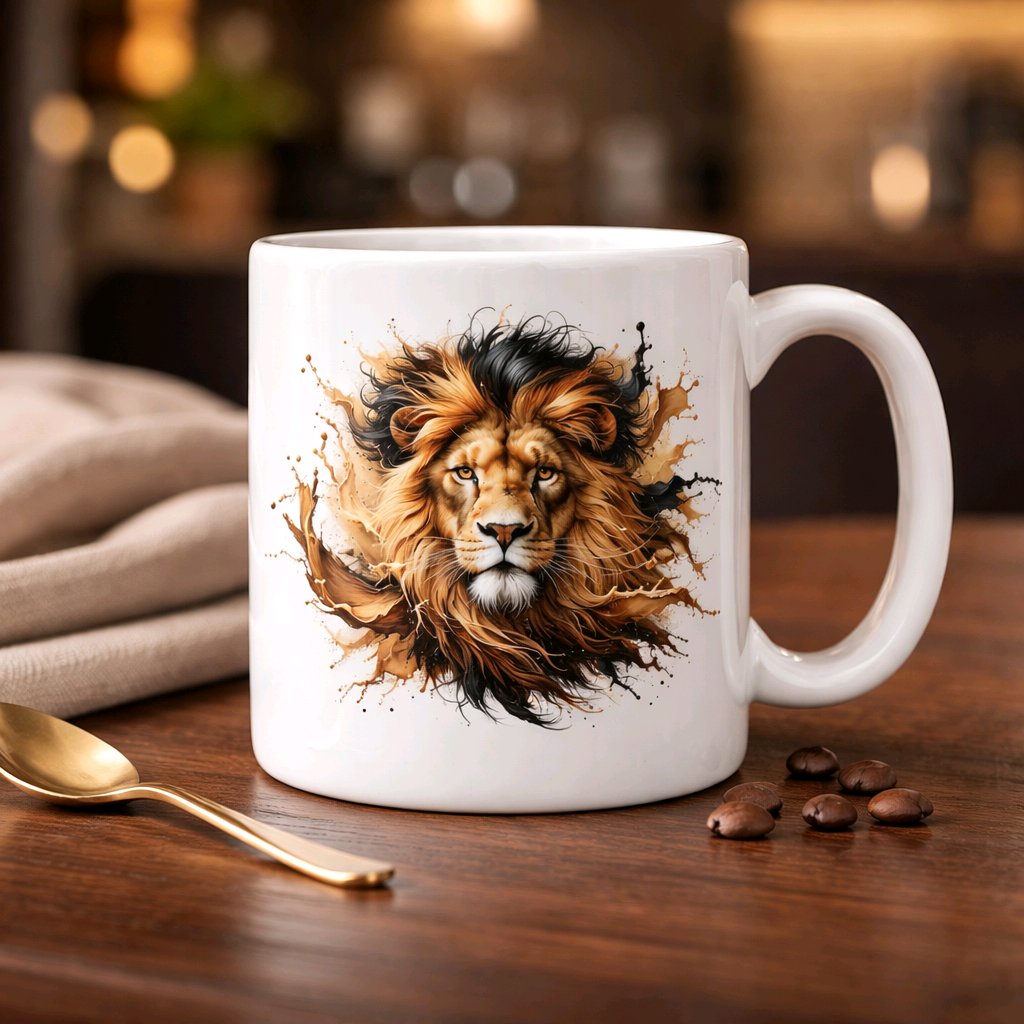 Tasse - „Löwenkopf“